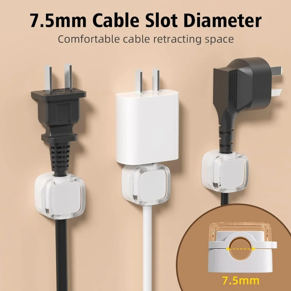 Magnetic Cable 6-Pack Magnetic Clips